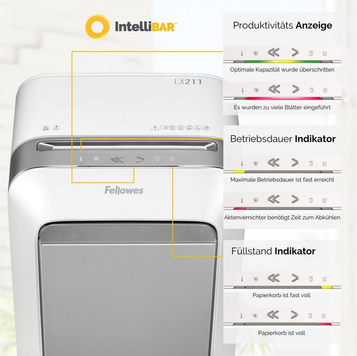 Immagine prodotto Fellowes Powershred LX211 (Microtaglio)