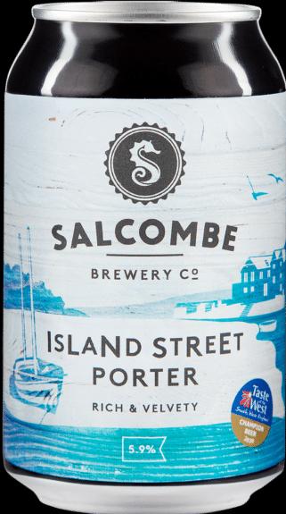 Salcombe Island STREET Porter Craft Brew Can Case / (24 x 33 cl)