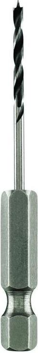 DIY Wood twist drill HSS, 1/4" hexagonal shank D= 2.0 mm L= 67 mm (2.0 millimetre)