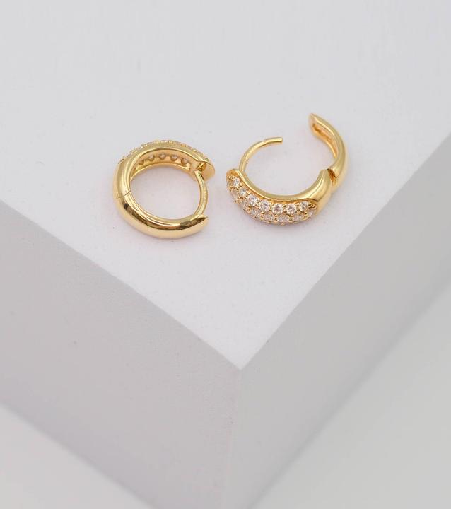 Produktbild Muau Creolen (Rotgold oder Silber, Gelbgold, Weissgold)