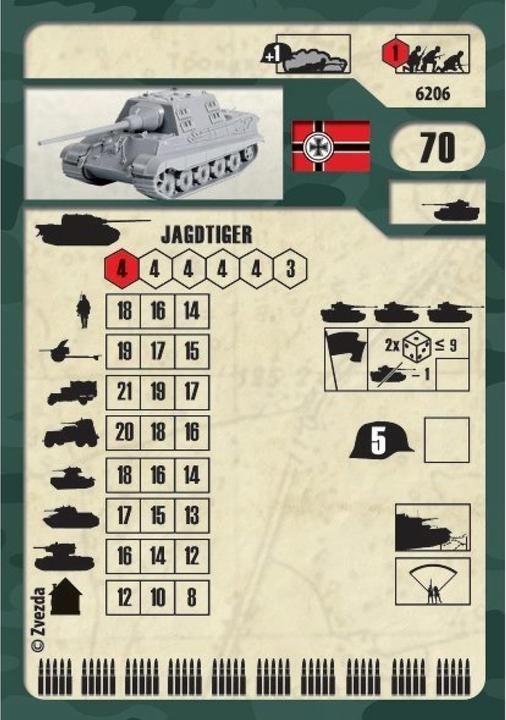 Actual product image Carson 1:100 Sd.Kfz.186 Jagdtiger