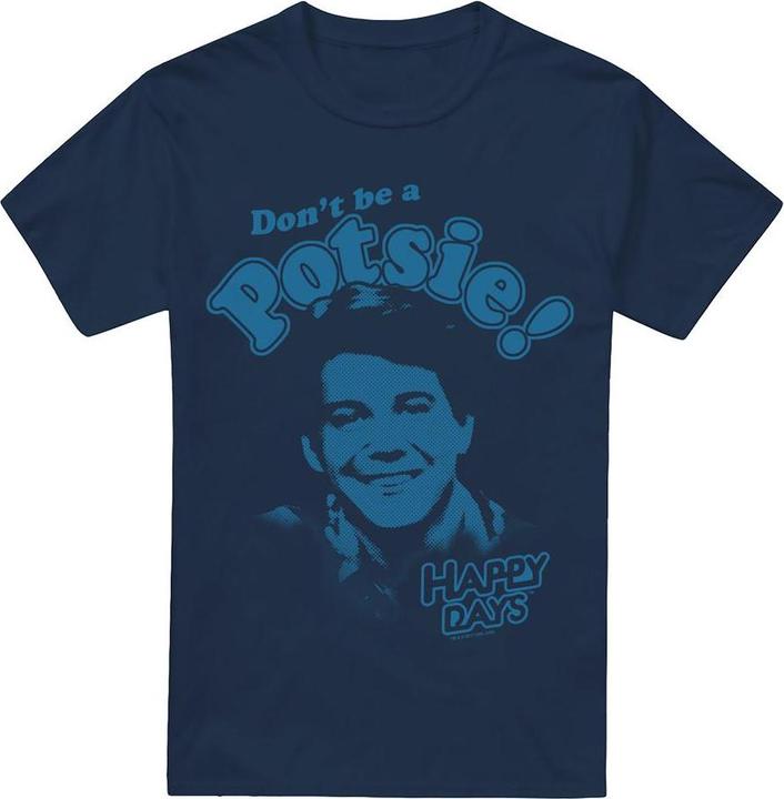 Immagine prodotto Happy Days Don't Be a Potsy Maglietta Uomo (XL)