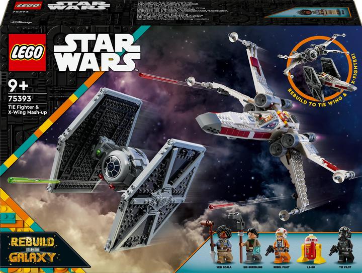 Immagine prodotto LEGO Mashup di TIE Fighter e X-Wing (75393, LEGO Star Wars)