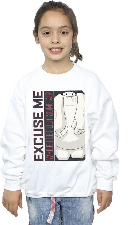 Image du produit Disney - Sweat BIG HERO BAYMAX EXCUSE ME SOME AIR - Fille (152, 158)