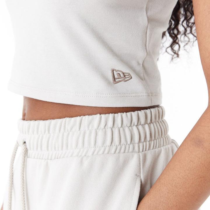 Immagine prodotto New Era Canotta cropped da donna beige pietra (L)