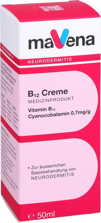 Produktbild Mavena Vitamin B12 (Körpercreme, 50 ml)