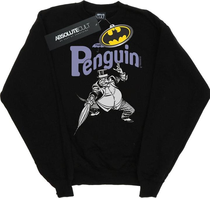 Penguin Mono Action Pose Sweatshirt (L)
