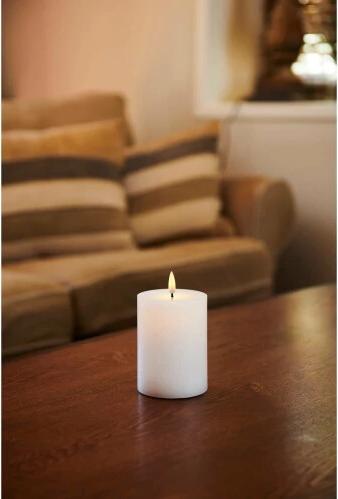 Actual product image Sirius LED Candle Sille Exclusive 7.5 cm x 10 cm, White (1 x)