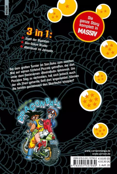 Actual product image Dragon Ball Massiv 6 (German, Akira Toriyama, 2020)