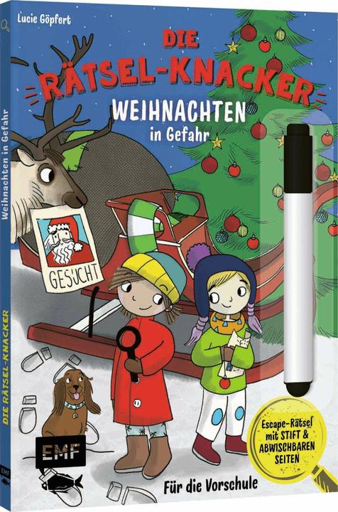 Actual product image Die Rätsel-Knacker - Weihnachten in Gefahr (German, Lucie Göpfert, 2023)