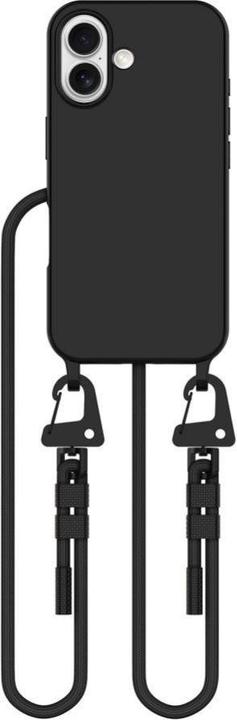 Actual product image Tech-Protect MagNecklace MagSafe iPhone 16 Case - Black (Apple iPhone 16)