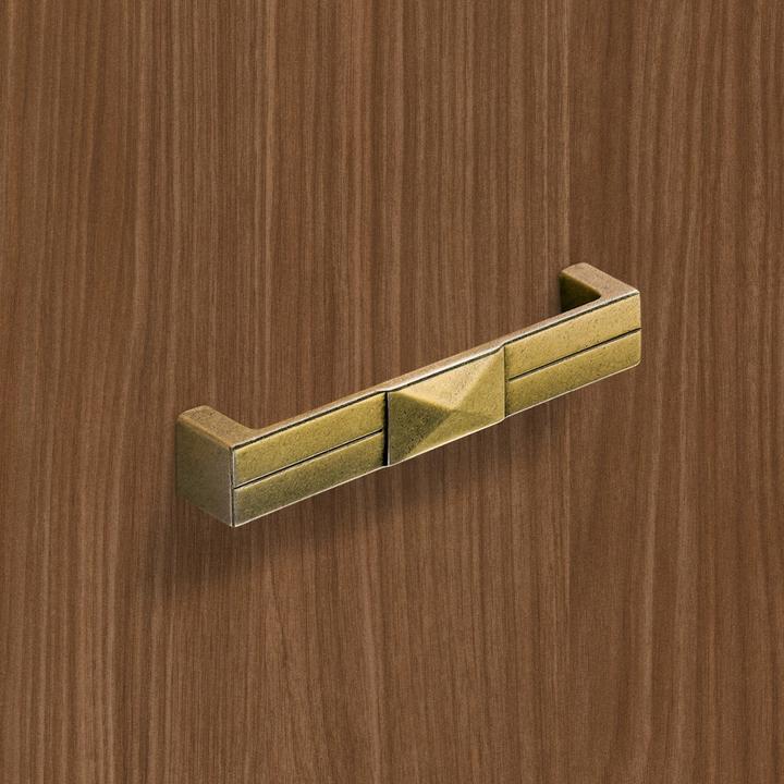 Image du produit Hettich Griff Luro Messing Optik antik 128 mm