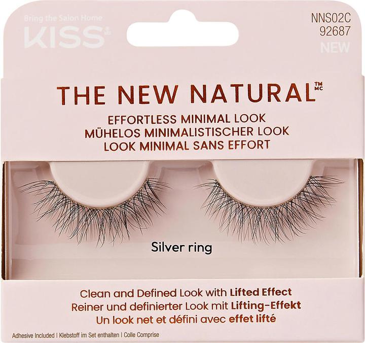 Image du produit KISS Artificial eyelashes The New Natural - Variant : 02 Silver Ring (Cils artificiels)