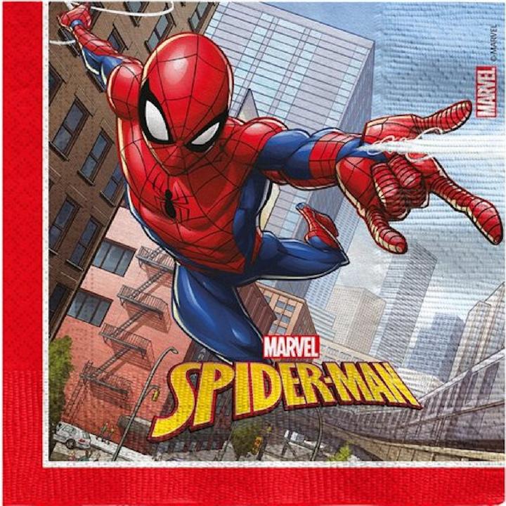 Spiderman Papierservietten (20 x, 33 x 33 cm)