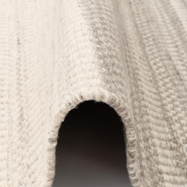 Produktbild Pergamon Natur Teppich Wolle Skandi Stripes (190 x 290 cm)