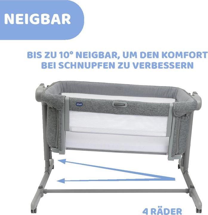 Actual product image Chicco Next2Me Magic Evo Bassinet