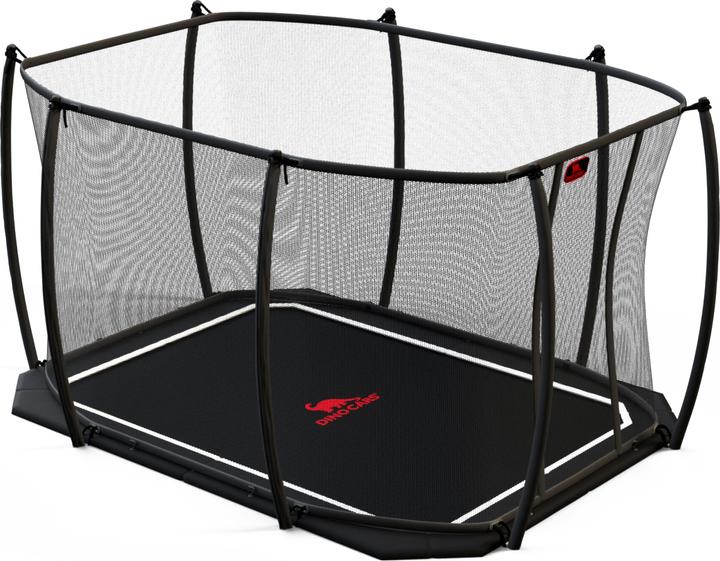 Produktbild Dino Cars Trampolin Flat Level inkl. Sicherheitsnetz