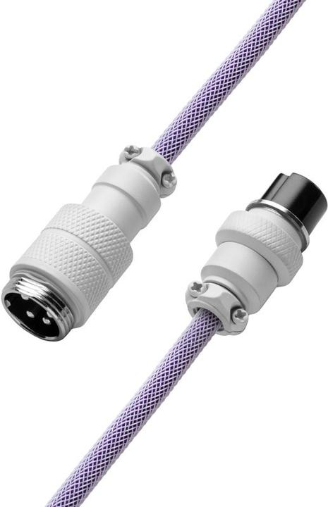 Actual product image CableMod Pro Coiled Keyboard Cable USB-C to USB Type A, Rum Raisin (1.50 m, USB 2.0)