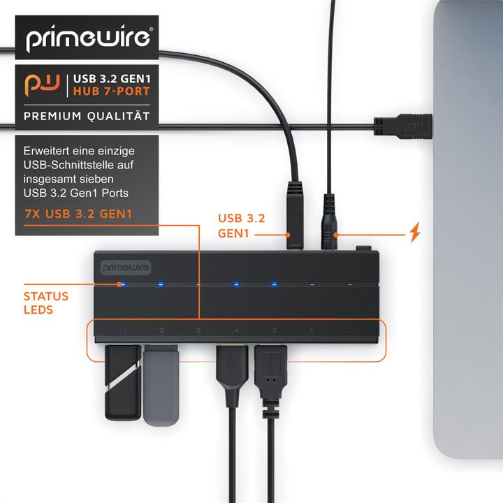 Actual product image Primewire Super Speed (7 ports)