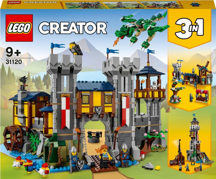 Actual product image LEGO Medieval castle (31120, LEGO Creator 3-in-1, LEGO Rare Sets)