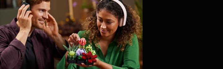 Actual product image LEGO Succulents (10309, LEGO Botanical, LEGO Rare Sets)
