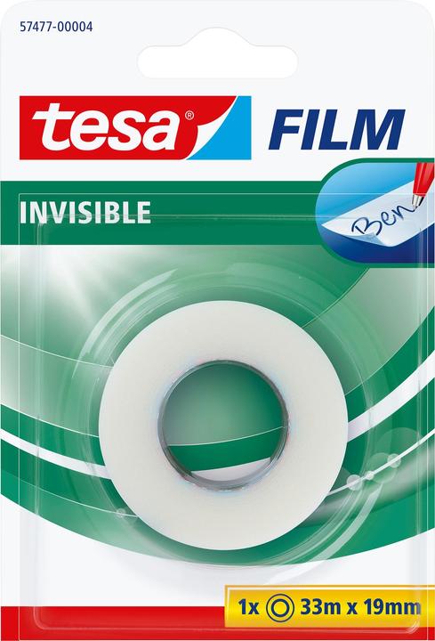 Actual product image tesa 1x tesafilm INVISIBLE, matt invisible, ageing-resistant and tear-proof (19 mm)