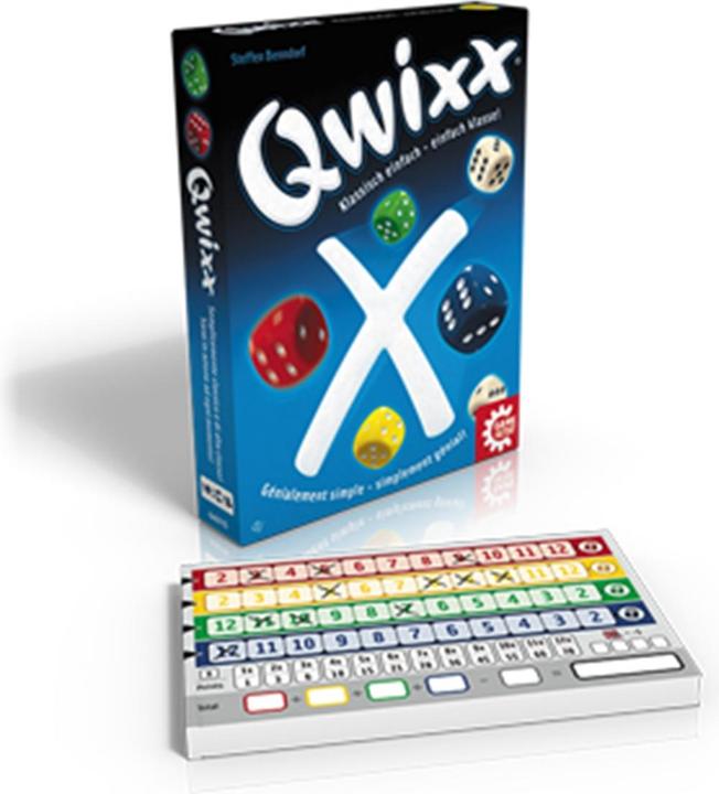 Actual product image Game Factory Qwixx (German, French, Italian)