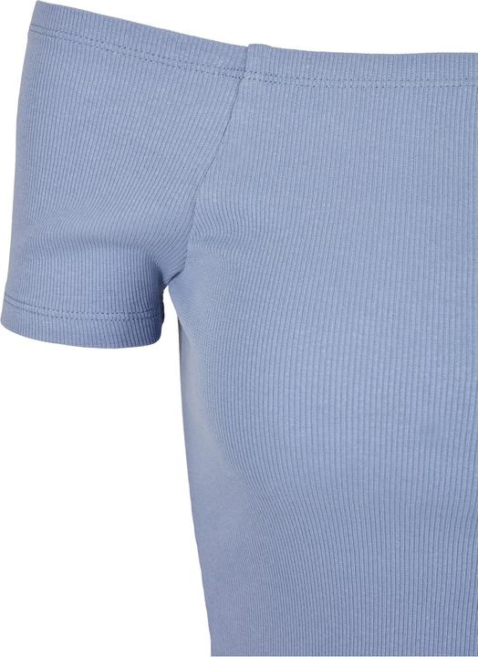 Actual product image Urban Classics Ladies Off Shoulder Rib Tee - 2416 (XXL)