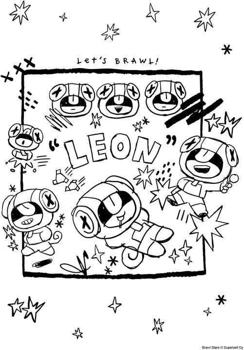 Actual product image Panini Brawl Stars Super-strong sticker and colouring fun (German, Panini, 2023)