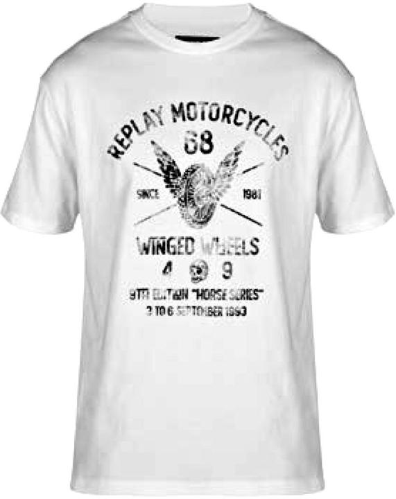 Replay PROJECTS LOGO Herren T-Shirt (S)