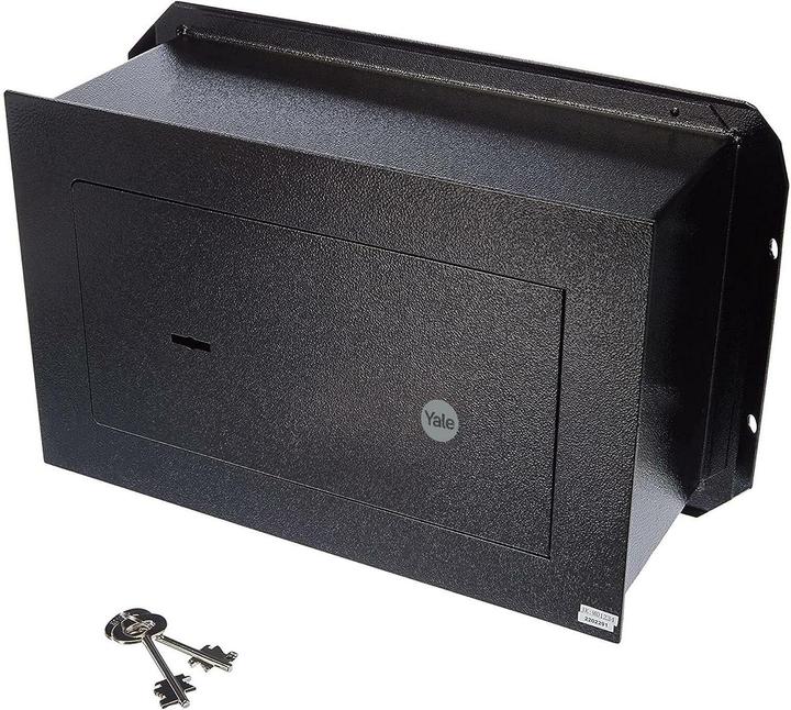 Actual product image Yale Value Safe Wall Safe - Black - Key Only - 7.7 l (7.70 l)