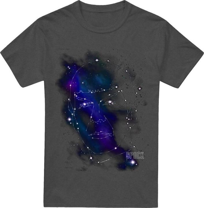 Actual product image Unisex Adult Spock Constellations T-Shirt (M)