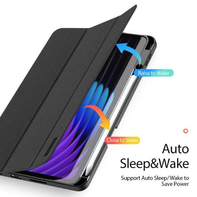 Actual product image Dux Ducis Domo Series Leather Book Cover Case (Xiaomi Pad 7 Pro)