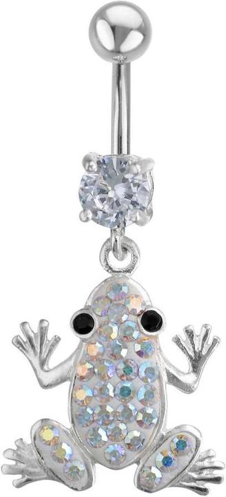 Immagine prodotto Bijouteria Piercing ventre (Acciaio inossidabile, Argento 925, Vetro (di orologio))
