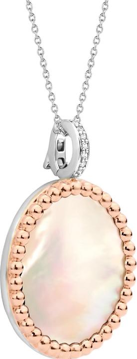 Produktbild Ti Sento Milano Kette mit Anhänger Perlmutt rosévergoldet 6794MW (925er Silber, 45 cm)