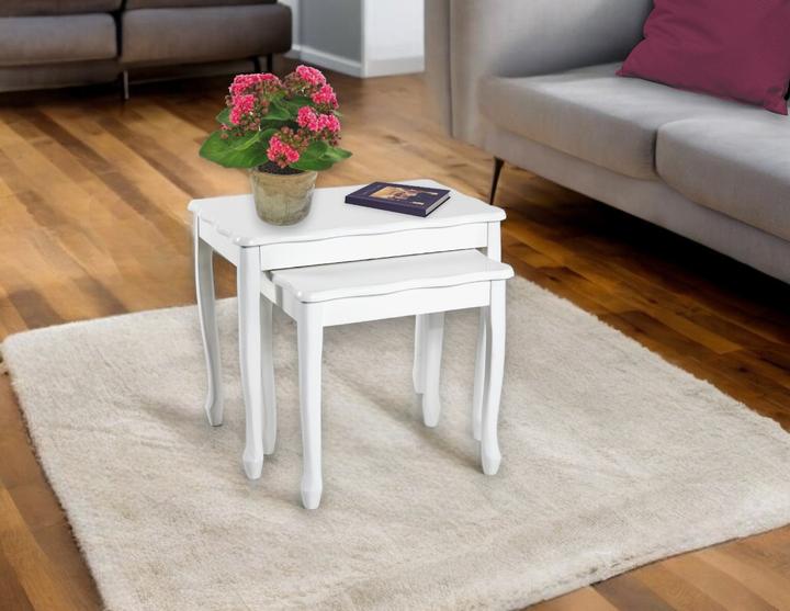 Productafbeelding HAKU Möbel Bijzettafel set van 2 (56 x 41 x 36 cm)