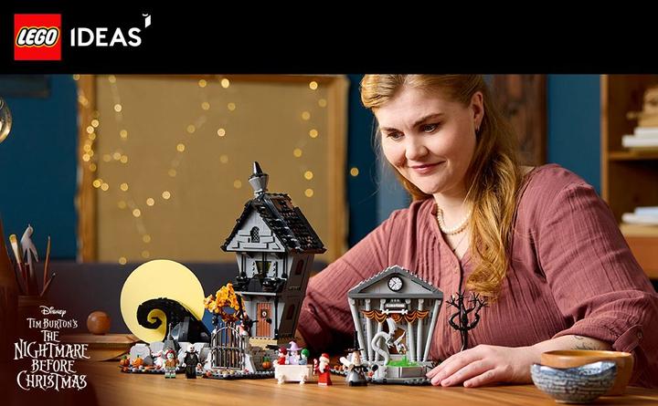 Image du produit LEGO Nightmare Before Christmas (21351, LEGO Ideas, LEGO difficiles à trouver)
