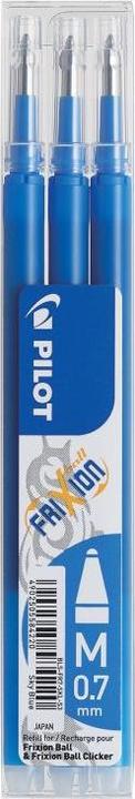 Produktbild Pilot FriXion Refill Set à 3 himmelblau (Ersatzmine, Himmelblau, 0.70 mm)
