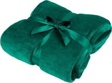 Productafbeelding Teesa Fleecedeken 200x220 cm - groen (200 x 220 cm)