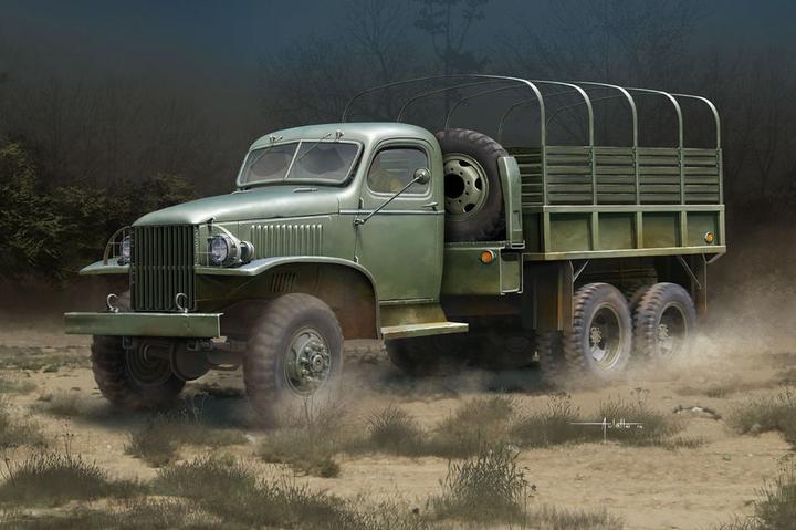 Actual product image Hobby Boss US GMC CCKW-352 Steel Cargo Truck