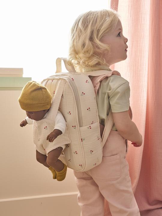 Produktbild Vertbaudet Kinder Tragerucksack für Puppenbabys CHERRY