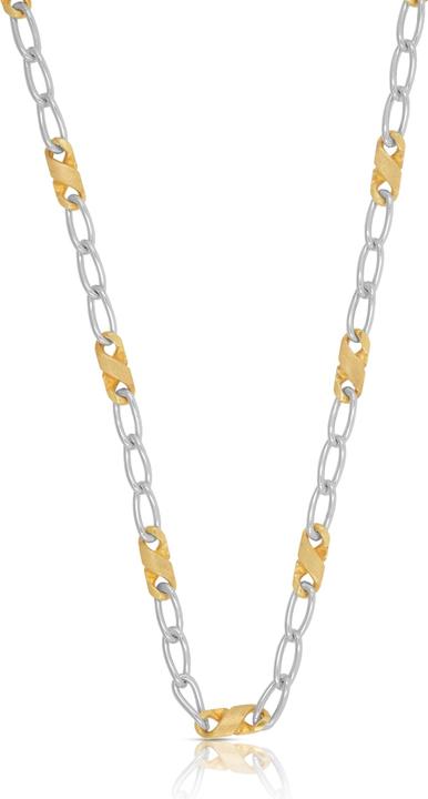 Produktbild Muau 8er-Kette (750, Weissgold, 18K Gelbgold, 42 cm)