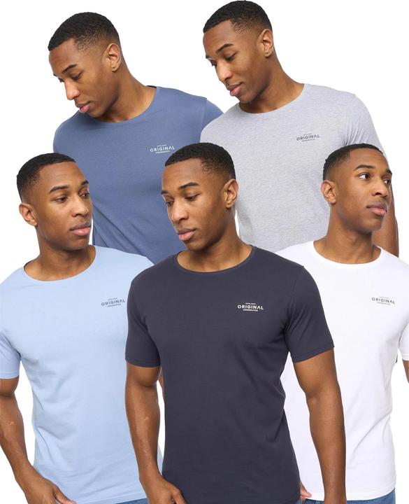 Crosshatch Basicnatural TShirt (5erPack)