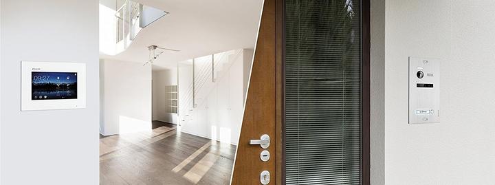 Image du produit Balter EVO Video Türsprechanlage für 4-Familienhaus, 150° Weitwinkel-Kamera (Filaire)