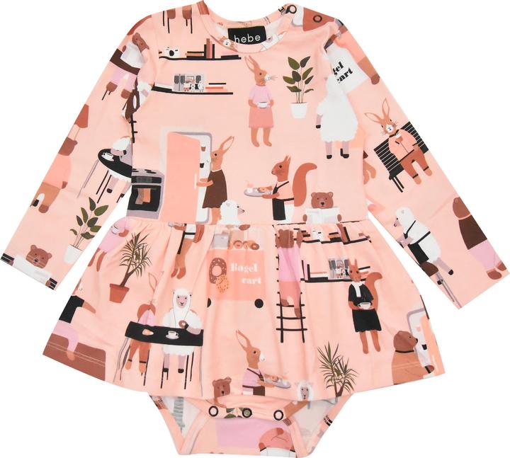Image du produit Hebe Robe de corps avec imprimé ville (80)