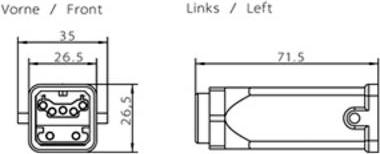 Actual product image Siemens Socket insert 6GK1905-0CB00