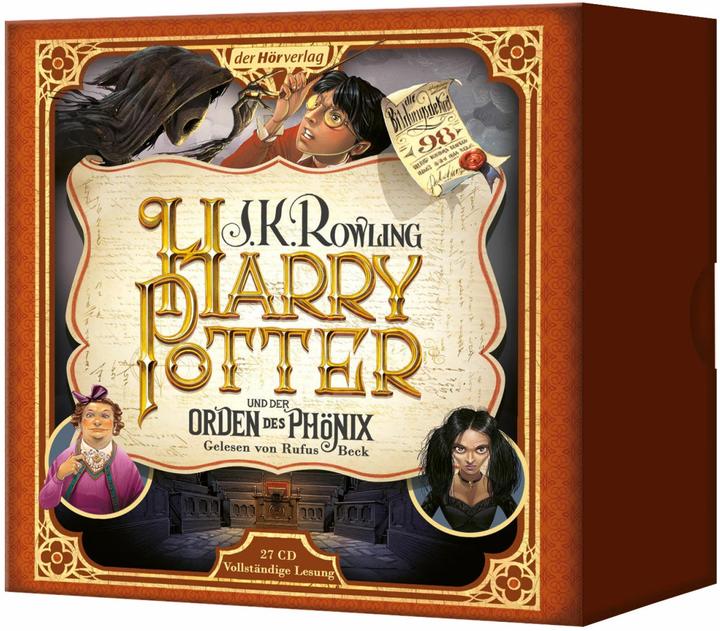 Actual product image Harry Potter and the Order of the Phoenix (J.K. Rowling, German)