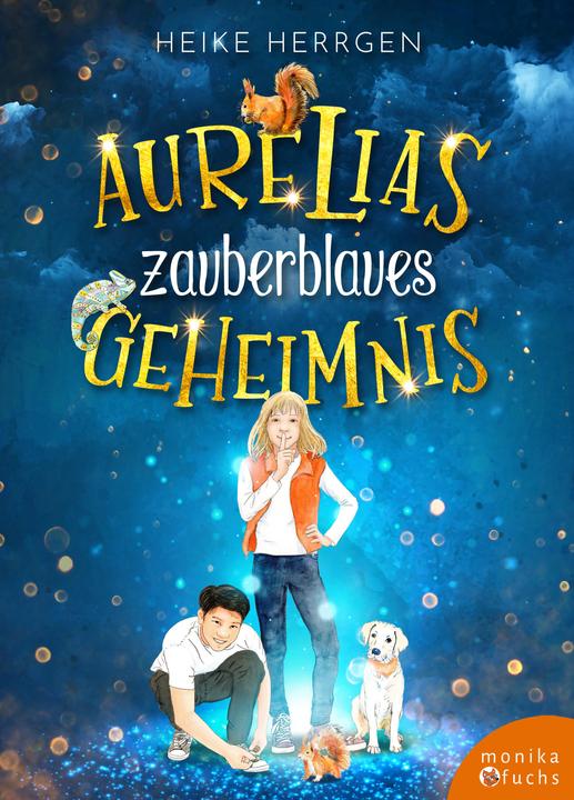 Actual product image Aurelias zauberblaues Geheimnis (German, Claudia Gabriele Meinicke, Heike Herrgen, 2024)