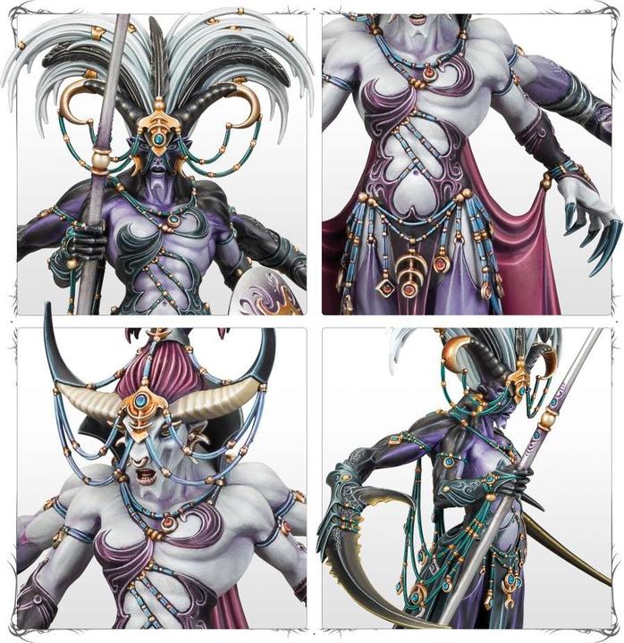 Actual product image Games Workshop Warhammer 40k & AoS - Daemons of Slaanesh Keeper of Secrets (Plastic)