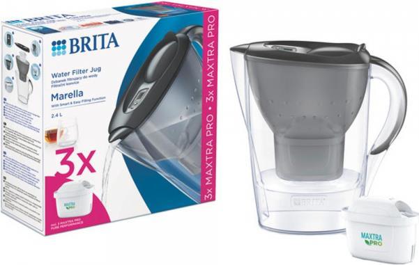 Produktbild Brita Marella Grafit + 3 MAXTRA PRO Pure Performance